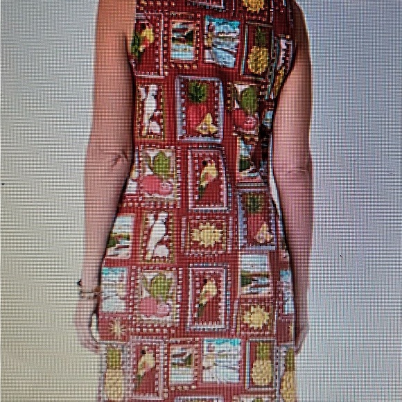 St. John's Bay Dresses & Skirts - NEW St. John's Bay Red Tropical Print Mini Dress